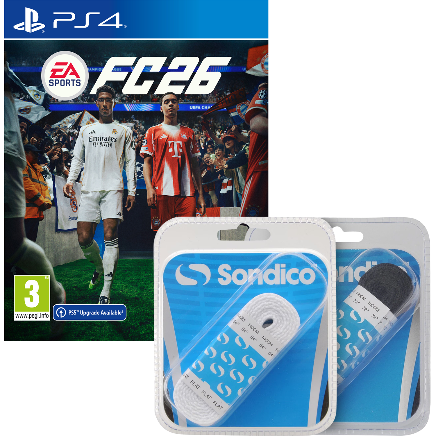 EA SPORTS FC 26 PS4 + FREE Black & White Flat Laces