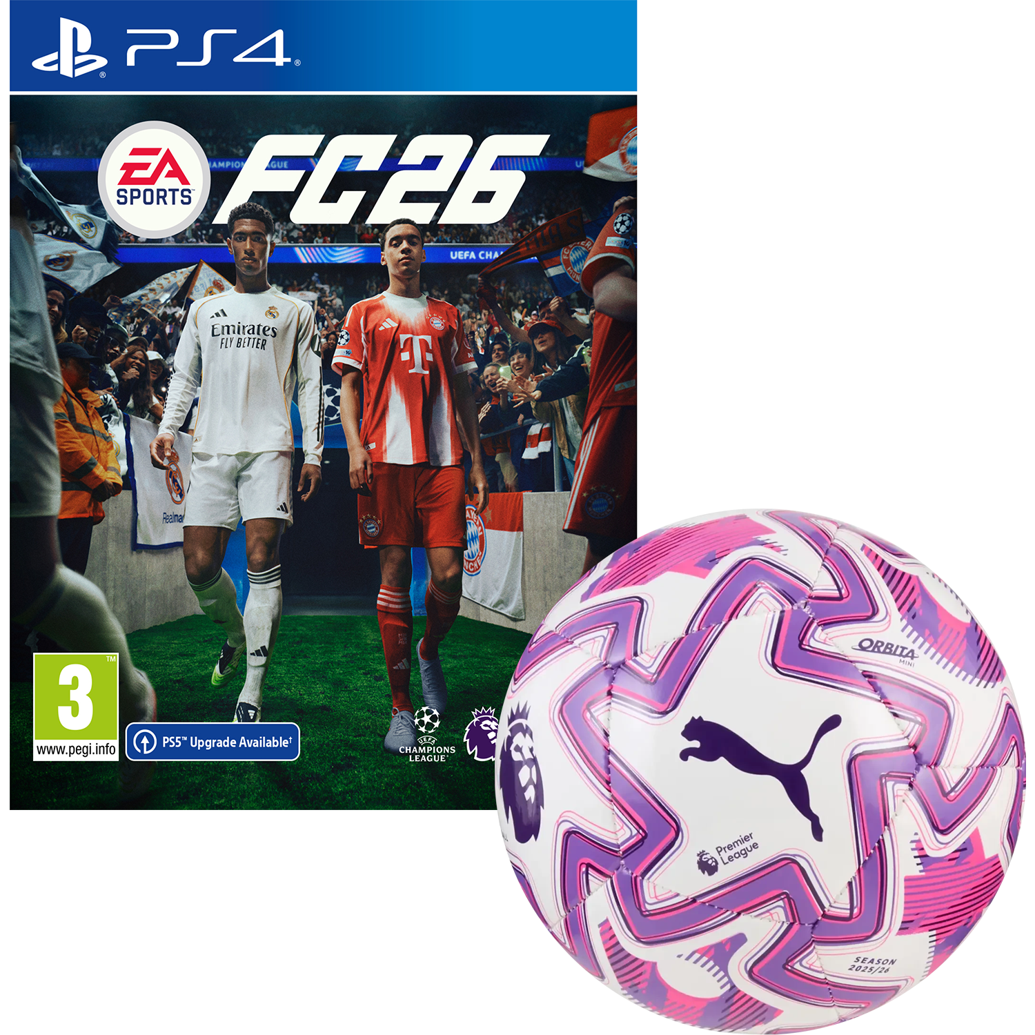 EA SPORTS FC 26 PS4 + FREE Mini Premier League Football 25/26