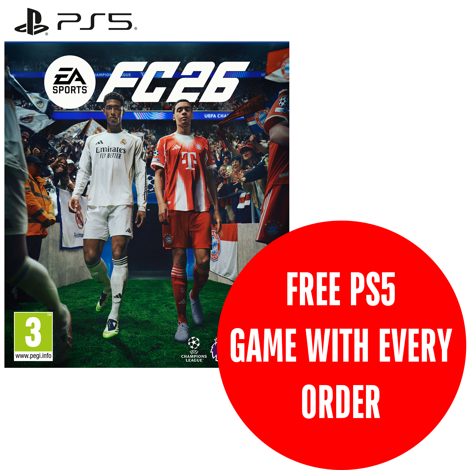 EA SPORTS FC 26 PS5 + FREE PS5 Game