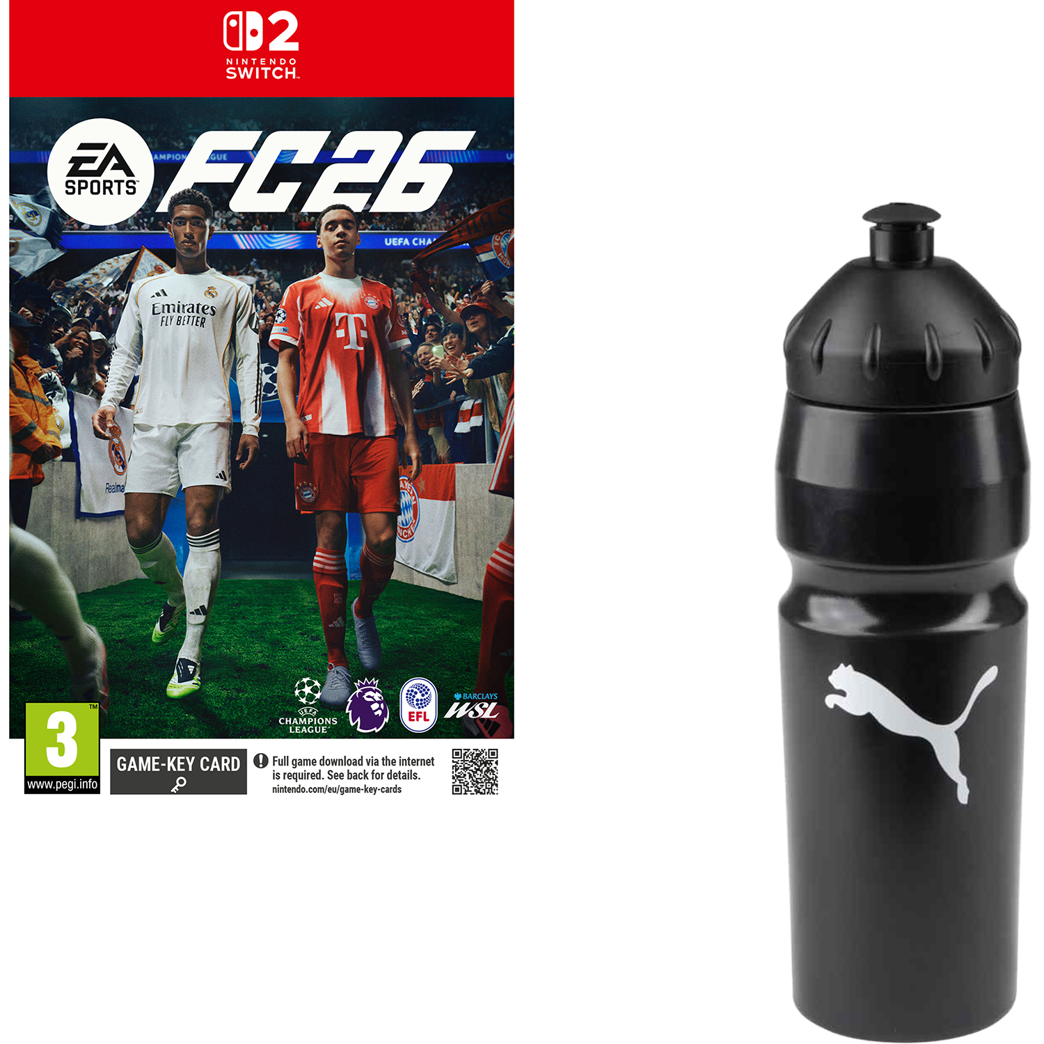 EA SPORTS FC 26 Switch 2 + FREE Puma Sports Bottle