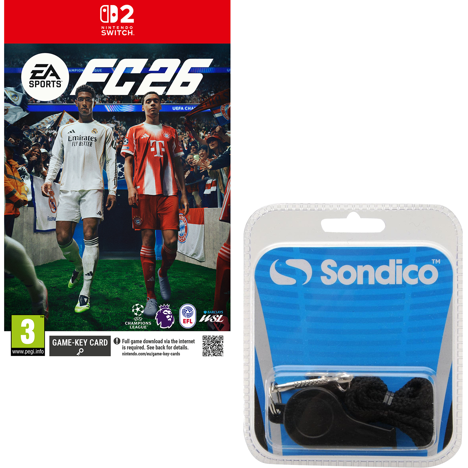 EA SPORTS FC 26 Switch 2 + FREE Whistle