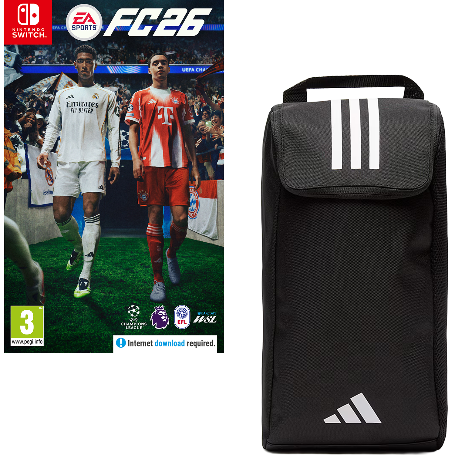 EA SPORTS FC 26 Switch + FREE Adidas Boot Bag