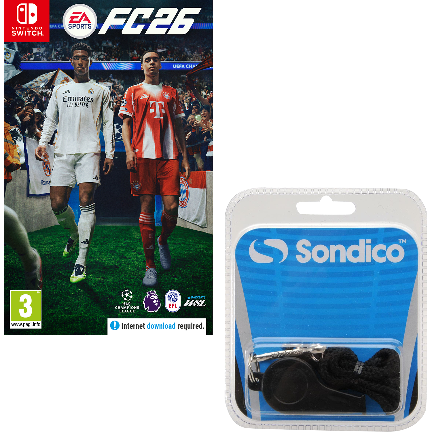 EA SPORTS FC 26 Switch + FREE Whistle