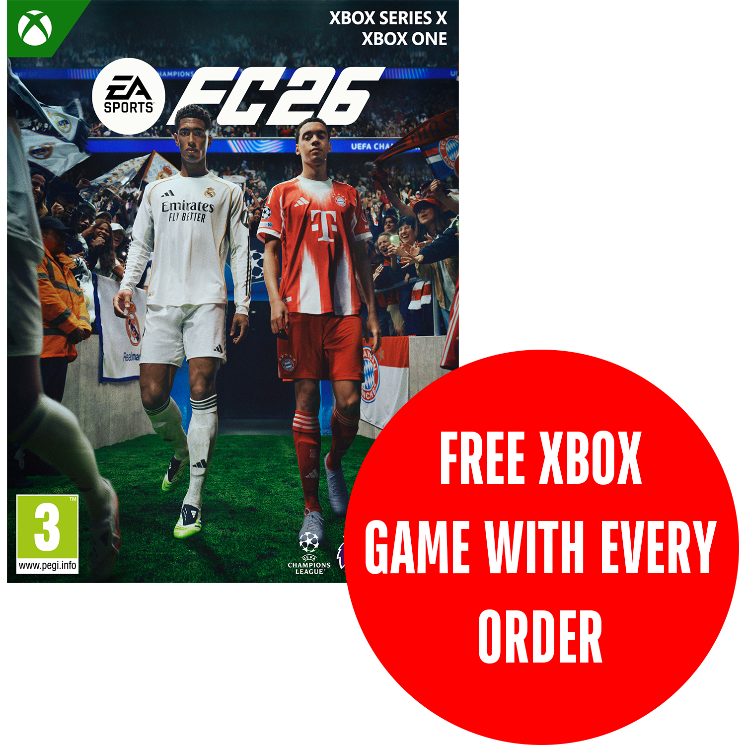 EA SPORTS FC 26 Xbox + FREE Xbox Game