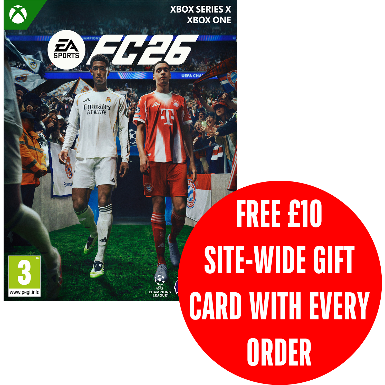 EA SPORTS FC 26 Xbox + FREE £10 Site-Wide Gift Card