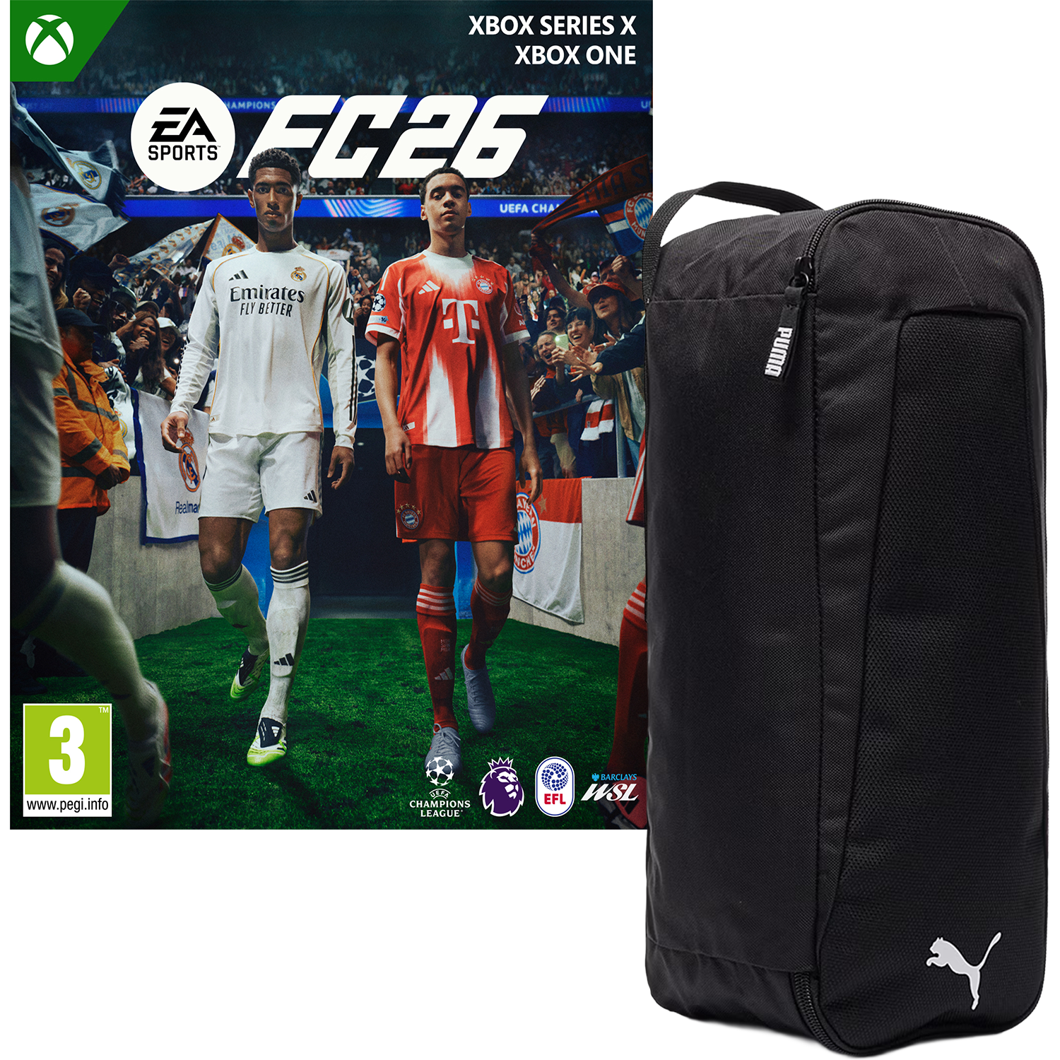 EA SPORTS FC 26 Xbox + FREE Puma Boot Bag